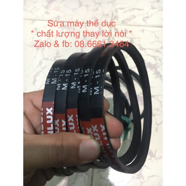 Dây curoa trơn bản M, dây curoa M14, M15, M16,.. , M19, ...