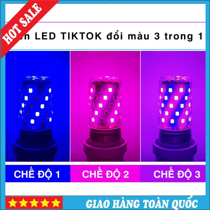 Đèn LED Tiktok Đổi Màu 3 Trong 1 🌸🌸CAO CẤP🌸🌸 Đèn Led Tiktok Cực Đẹp Bền Xịn