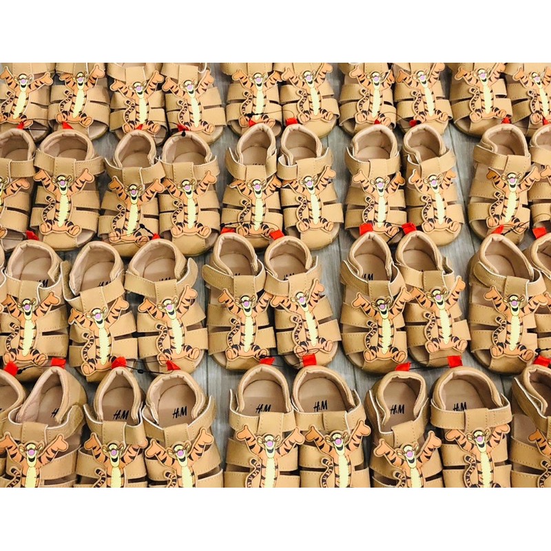 Sandal rọ hổ tiger nâu 0-4Y