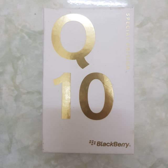 [LKBBZIN] Hộp Blackberry Q10 Gold full phụ kiện new zin theo hộp