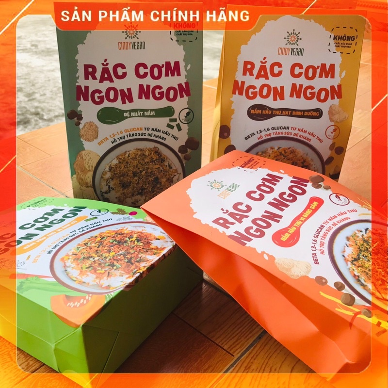 Rắc cơm Ngon Ngon Cindy Vegan new 2021