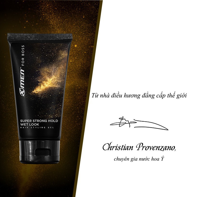 Gel Vuốt Tóc X-Men For Boss Super Strong Hold Natural Look 150G