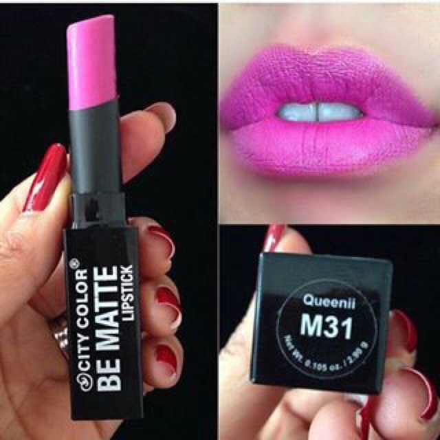 💋💋Son City Color Be Matte Lípstick màu Queenii M31💋