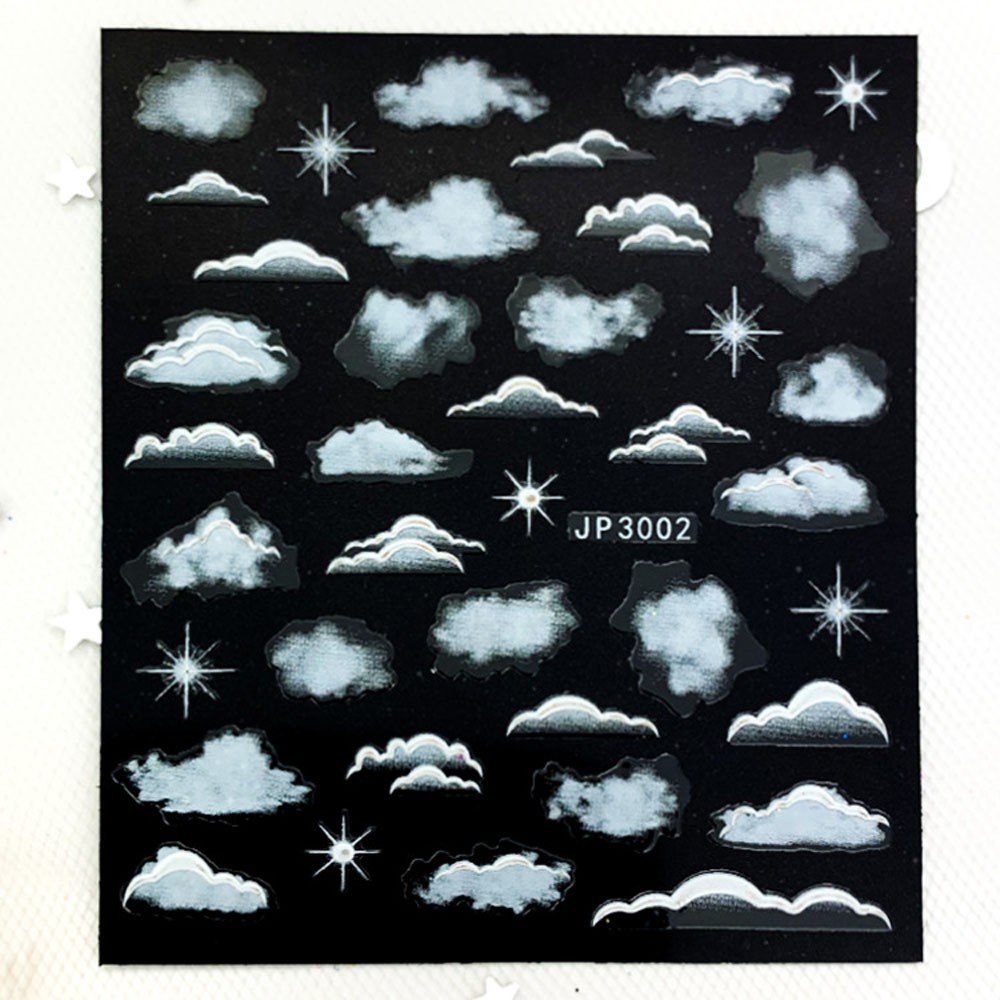 Tờ Miếng Dán Trang Trí Móng Tay 3d Chất Lượng Cao