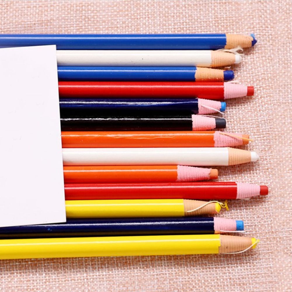 Bút sáp nhiều màu sắc dùng để vẽ trên vải da dành cho thợ may