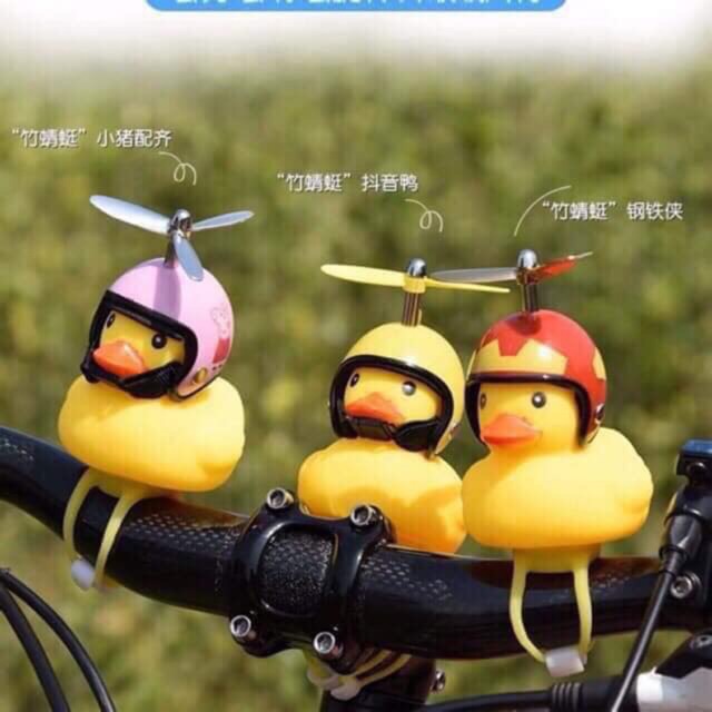 Combo vịt chong chóng đeo xe
