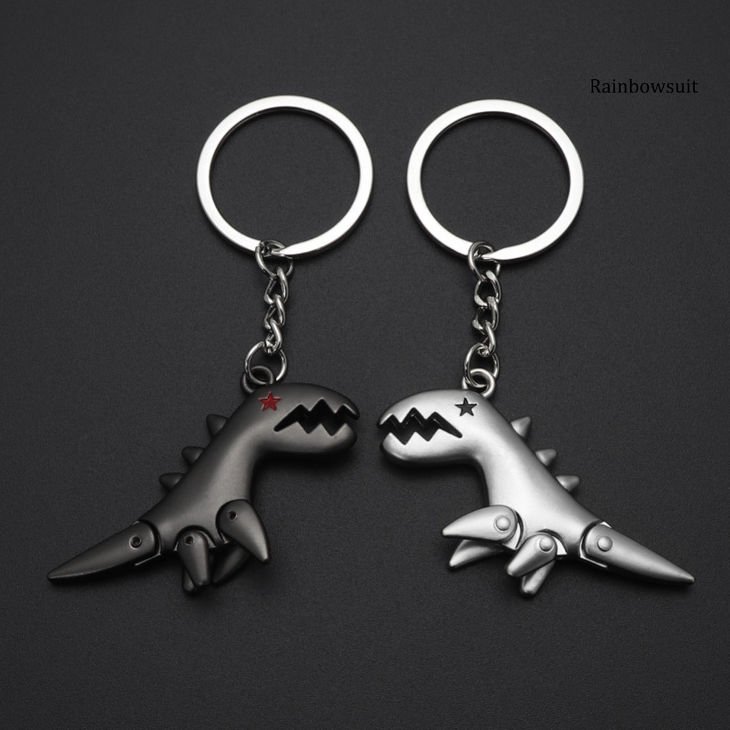 Móc Chìa Khóa Hình Khủng Long Phong Cách Retro