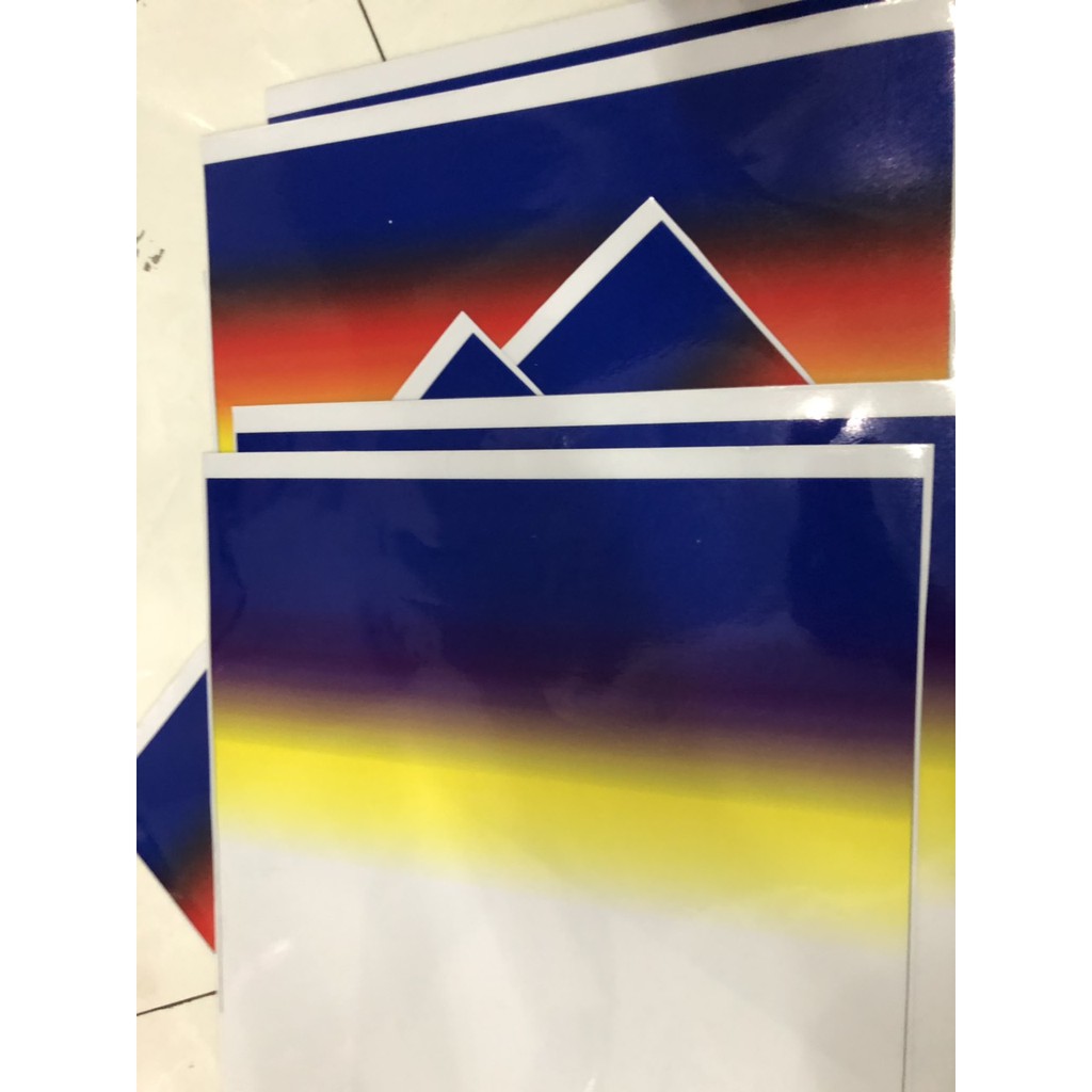 Tấm film dán đèn 7 màu cho xe máy ô tô