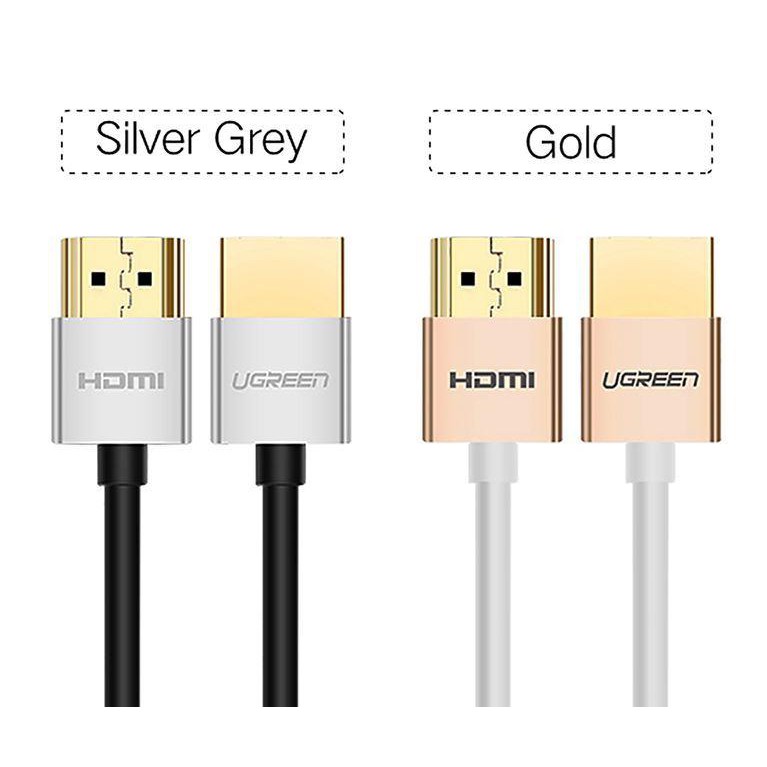 [Mã ELHACE giảm 4% đơn 300K] Cáp HDMI 2.0 Ugeen 30479 40491 Chính Hãng HD117 (Siêu mỏng Support 4K 3D ARC) dài 3 met