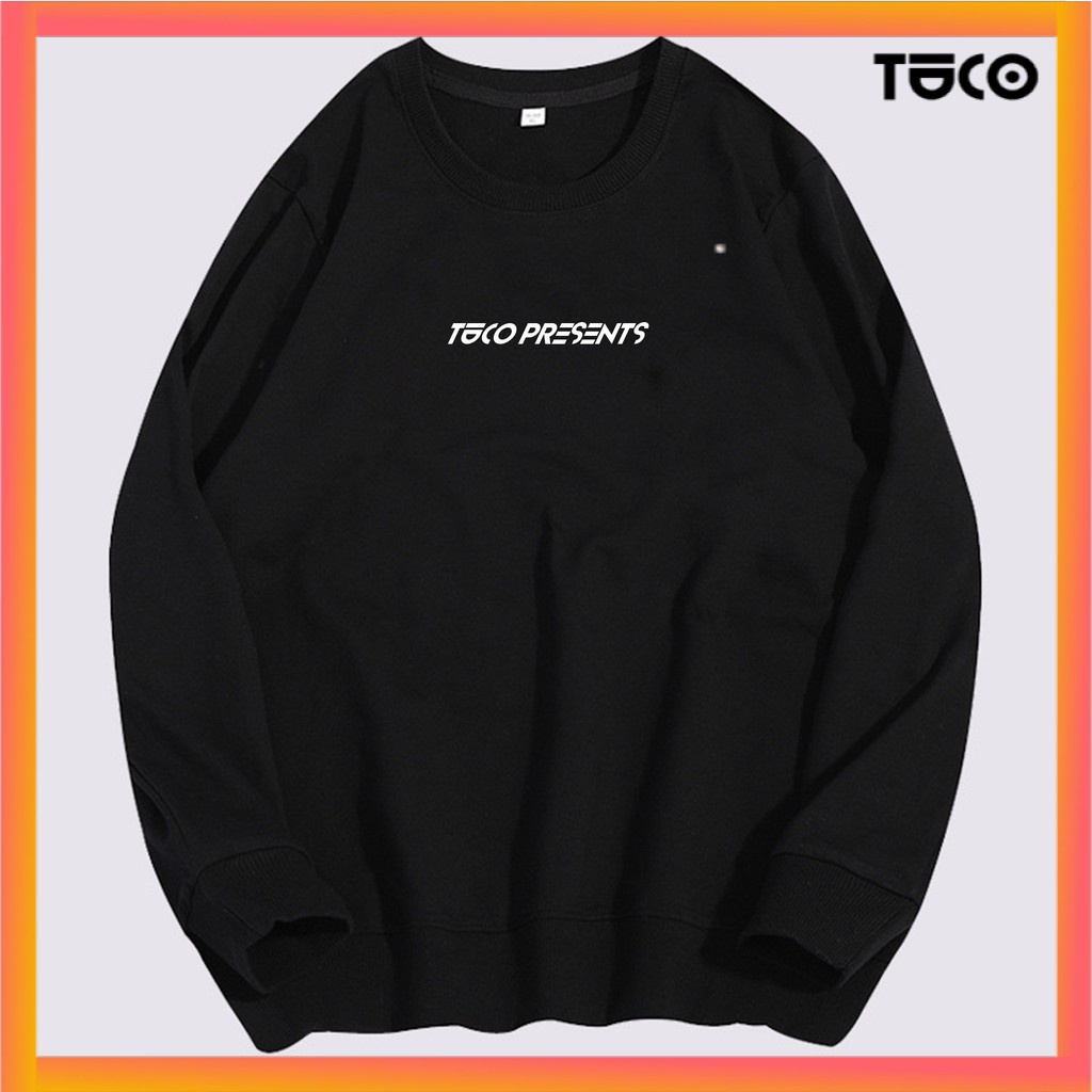 Áo SWEATER basic TUCO form rộng oversize unisex nam nữ nỉ dày dặn không xù local brand , áo dài tay nhiều màu