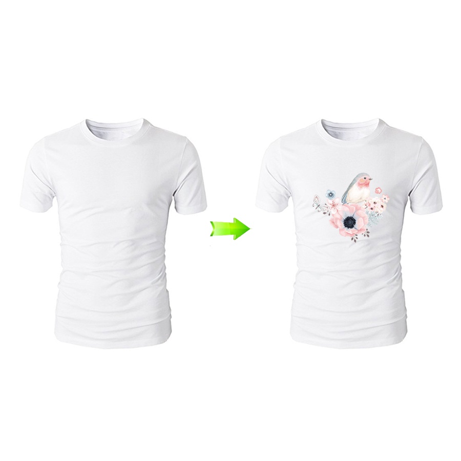 Miếng Vá Trang Trí Quần Áo Hình Chim DIY 19*19cm