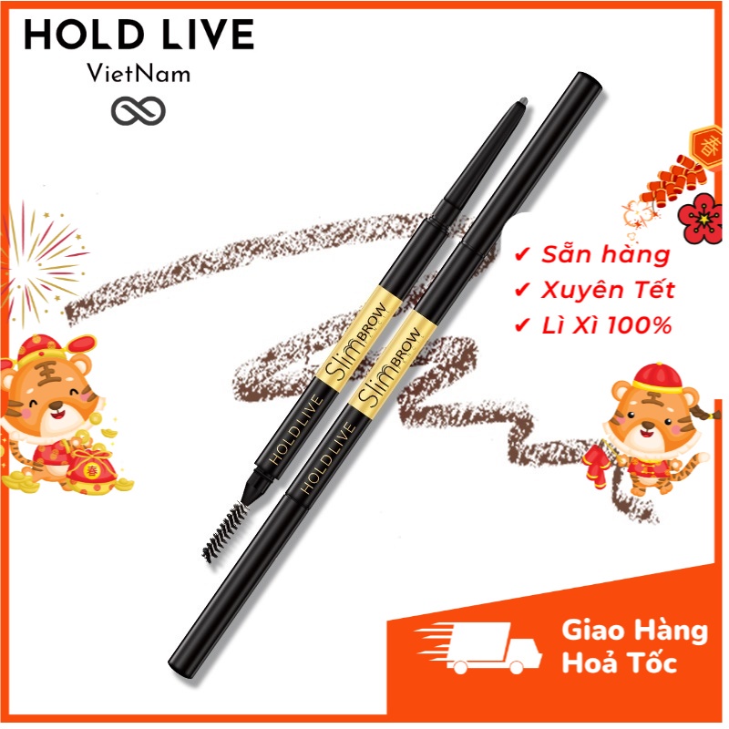 [Có sẵn] Chì kẻ mày Hold Live Slim Brow HL229 nội địa trung chính hãng [Hàng Auth - Chọn màu]