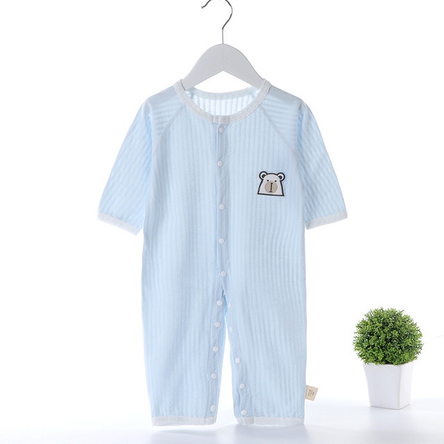 Body dài tay liền thân bodysuit cho bé trai gái sơ sinh từ 4-14kg hàng đẹp vải cotton Xịn Thoáng Mát – BD16