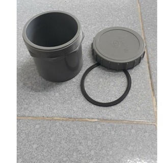 Bít xả ren ngoài phi 60, 90 và 114 BM