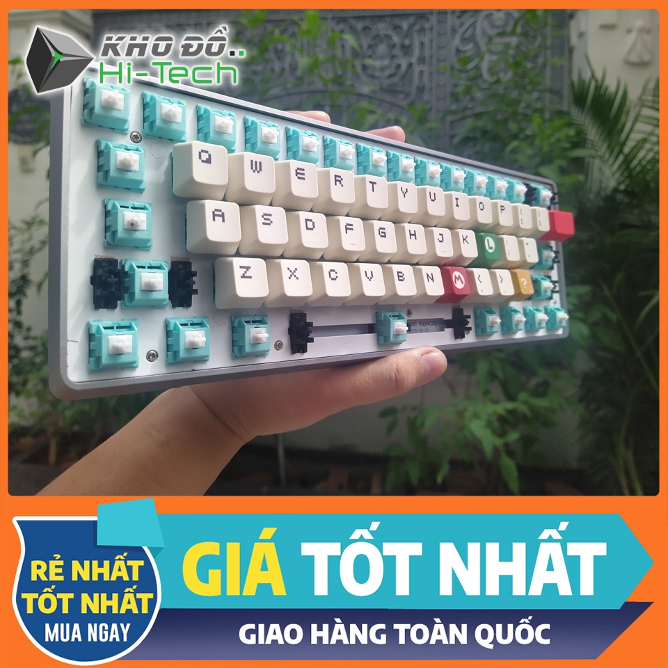 Cụm phím alpha  tách từ bộ keycap Super Mario phiên bản mới nhất