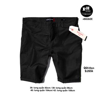 [Quần Lửng Bigsize Nam 75Kg - 100Kg]- Quần lửng KAKI thun nam Big size