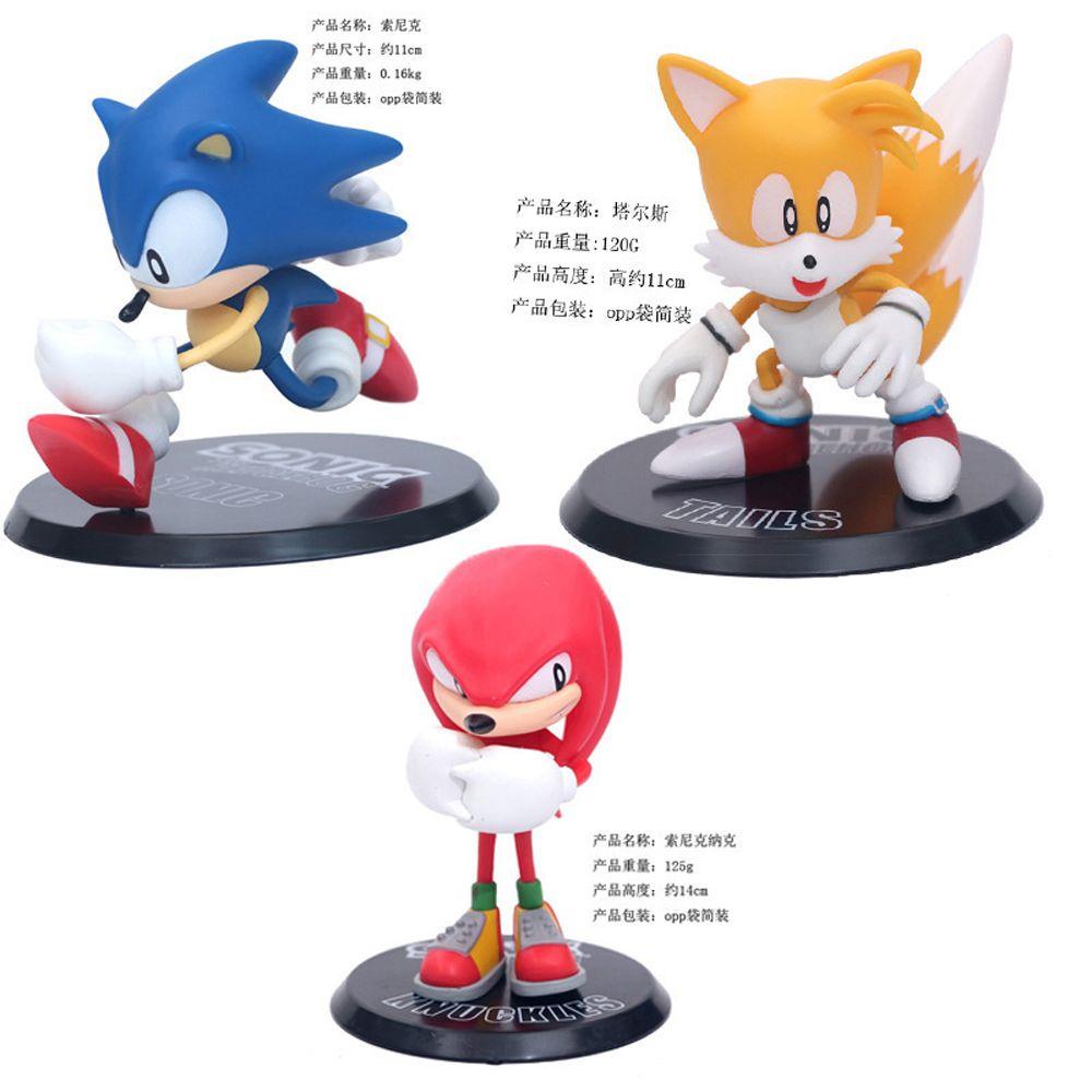 IVORY Đồ trang trí Nhân Vật Sonic Dễ Thương Trang Trí Nội Thất Xe Hơi