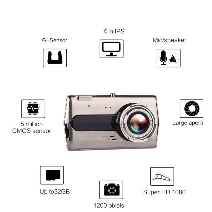 Camera Hành Trình Ô TÔ Wintove V3 - 4 Inch Hỗ Trợ Quay Ngày Đêm Siêu Nét Mẫu Mới Full HD 1080 | BigBuy360 - bigbuy360.vn