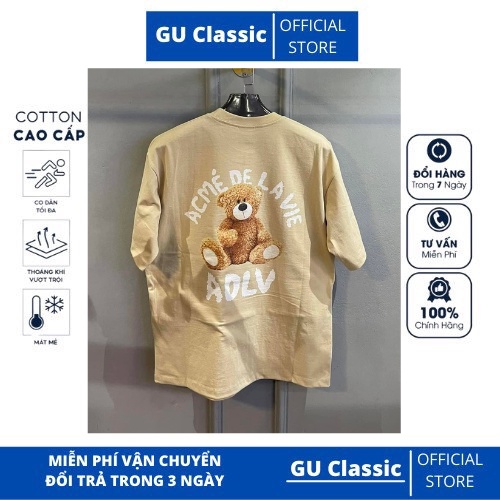 Áo phông nữ áo thun tay lỡ form rộng Unisex đen trắng đủ màu 35- 95kg siêu cute thun Cotton - GU04