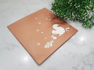 Thiệp 3d con sóc