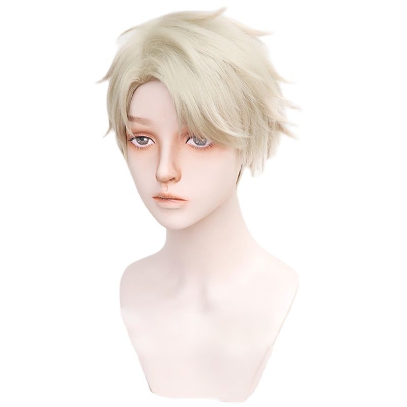 Tóc Giả Ngắn Cosplay Loid Forger Light Blond Trong Phim Hoạt Hình Spy X Family
