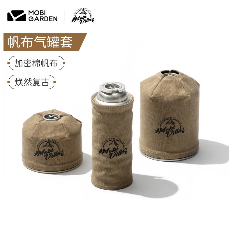 Vỏ Bọc Bình Gas Bằng Vải Bạt Cotton Tinh Tế Bảo Vệ Dài Phẳng Không Có Bình Gas Dùng Khi Đi Cắm Trại Ngoài Trời