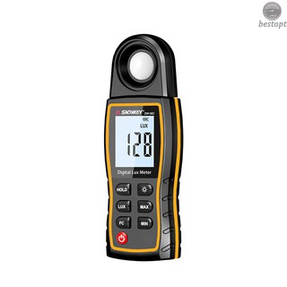 B&O SNDWAY Digital Lux Meter LCD Display Handheld Auto Range Illuminometer Luminometer Photometer Luxmeter Light Meter 0-199,900 Lux with Max/Min/Data Hold Mode