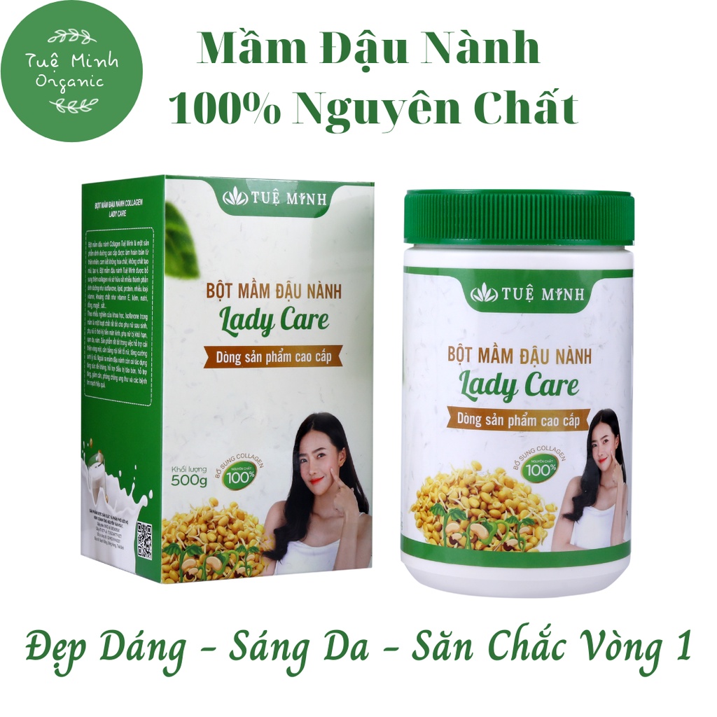 1KG Mầm Đậu Nành Tuệ Minh Cao Cấp - Đẹp Dáng , Sáng Da, Săn Chắc Vòng 1