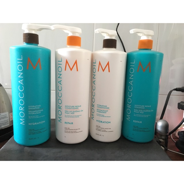 🌼 Chính Hãng 🌺 Dầu Gội Xả Tăng Phồng Tóc Moroccanoil Extra Volume 1000mlx2