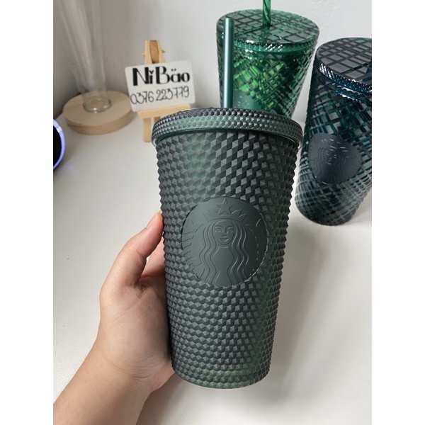 Ly Studded Dark Green Jelly Starbucks Usa 2022