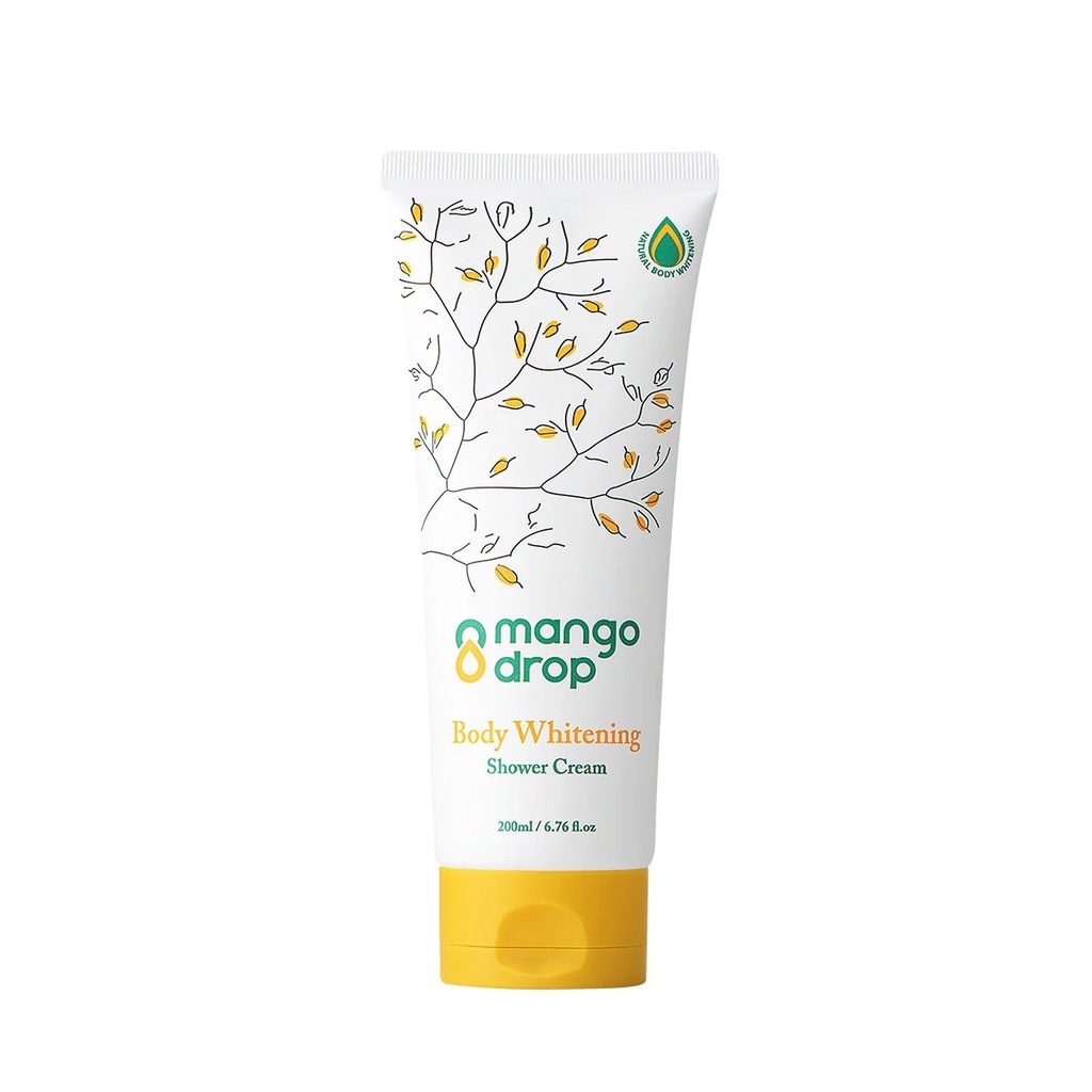 Kem tắm dưỡng trắng cơ thể Mango Drop Body Whitening Shower Cream 200ml | Chính hãng