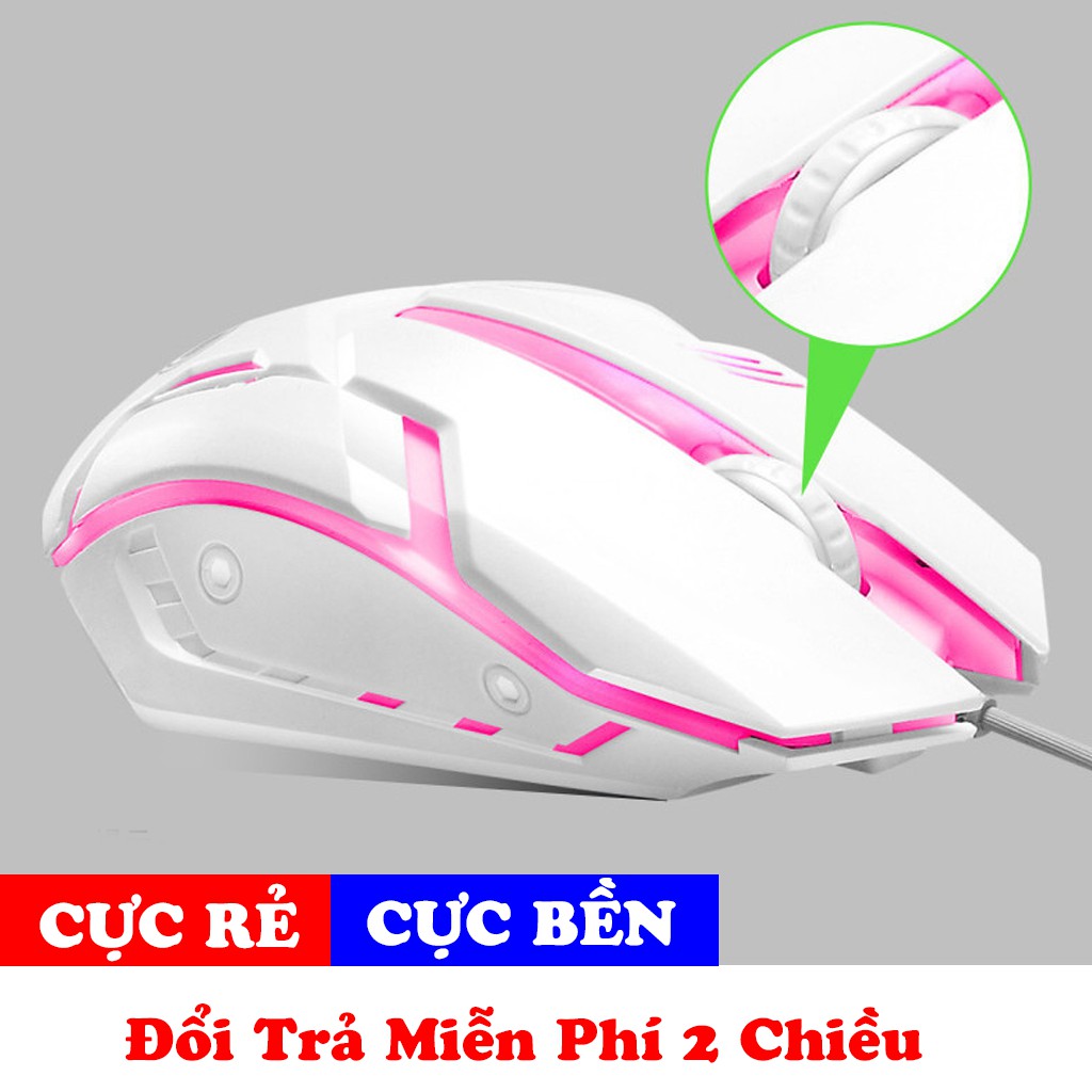 Bộ Bàn Phím Và Chuột Có Dây Ergonomic USB GTX300 Có Đèn Led Phát Sáng Bảo Hành 6 Tháng, Bàn Phím Máy Tính Tặng Lót Chuột | BigBuy360 - bigbuy360.vn