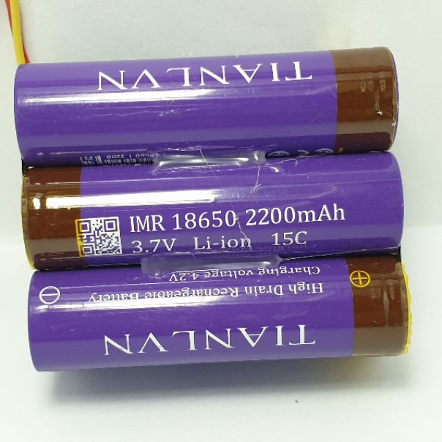 KHỐI PIN National-3S-12V - 4400mah XẢ 40A DÙNG CELL TIANL VN