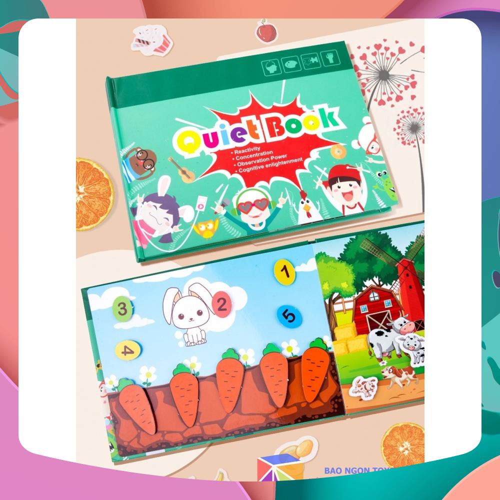SÁCH BÓC DÁN VUI NHỘN STICKER BOOK GIÚP BÉ HỌC TIẾNG ANH VÀ PHÁT TRIỂN CÁC KỸ NĂNG VẬN ĐỘNG - BAO NGON TOYS - BC07
