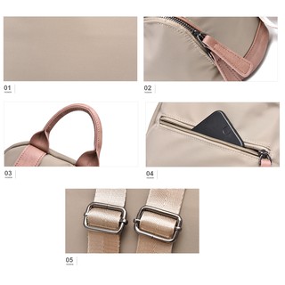 Balo nữ thời trang Classic Polyester chống nước – 486