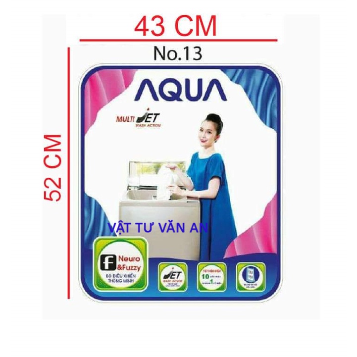 Tem máy giặt đa năng miếng dán trang trí máy giặt