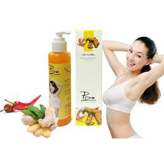 Kem tan mỡ bụng gừng ớt pizu thái lan