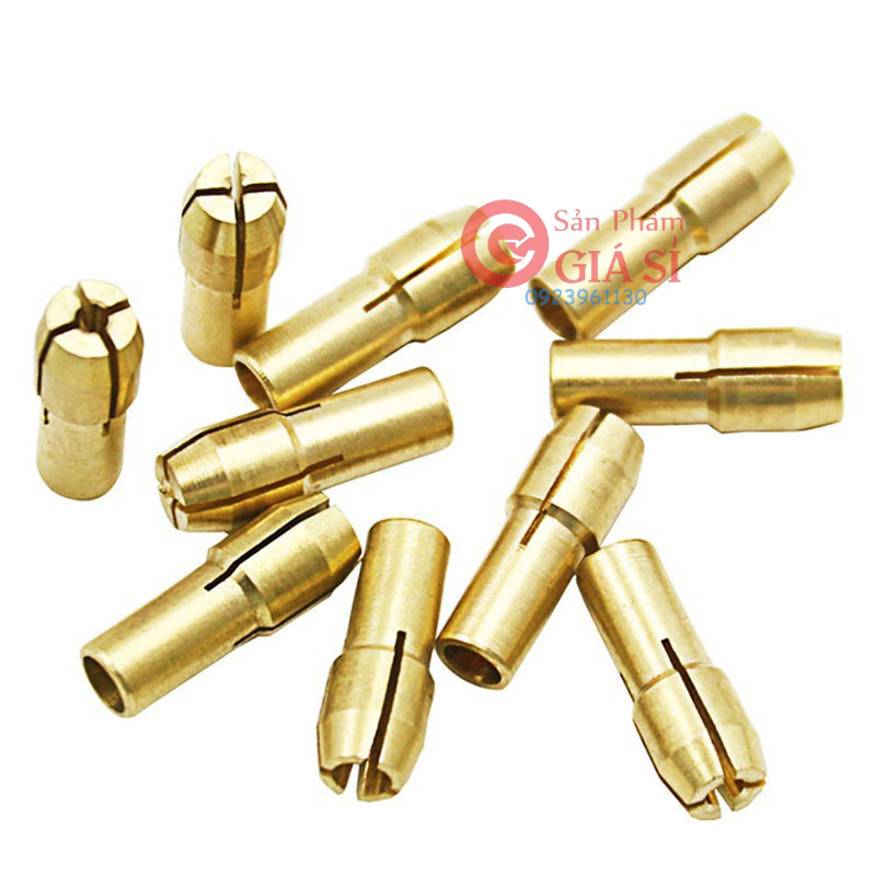 10 đầu đồng kẹp mũi khoan cho máy khoan mài mini ❤️freeship❤️