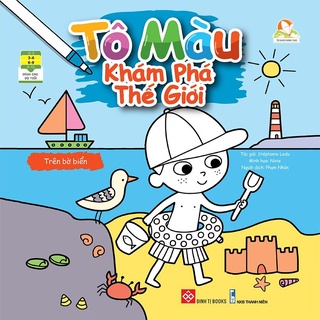 Sách - Tô màu khám phá thế giới (8 Tập)