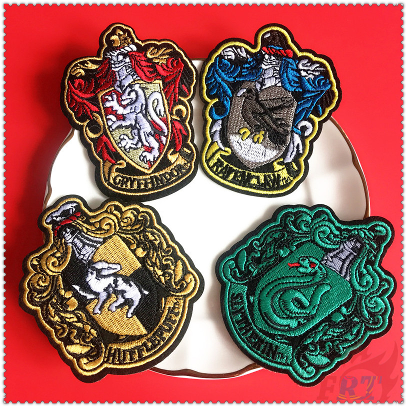 Miếng dán hình huy hiệu Harry Potter cho quần áo