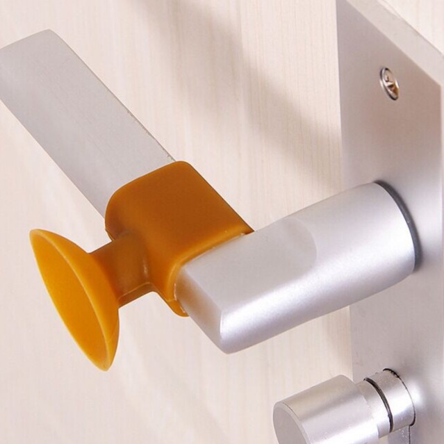 Núm Đệm Hút Chân Không Silicon Chống Va Đập Bảo Vệ Tường Và Tay Nắm Cửa