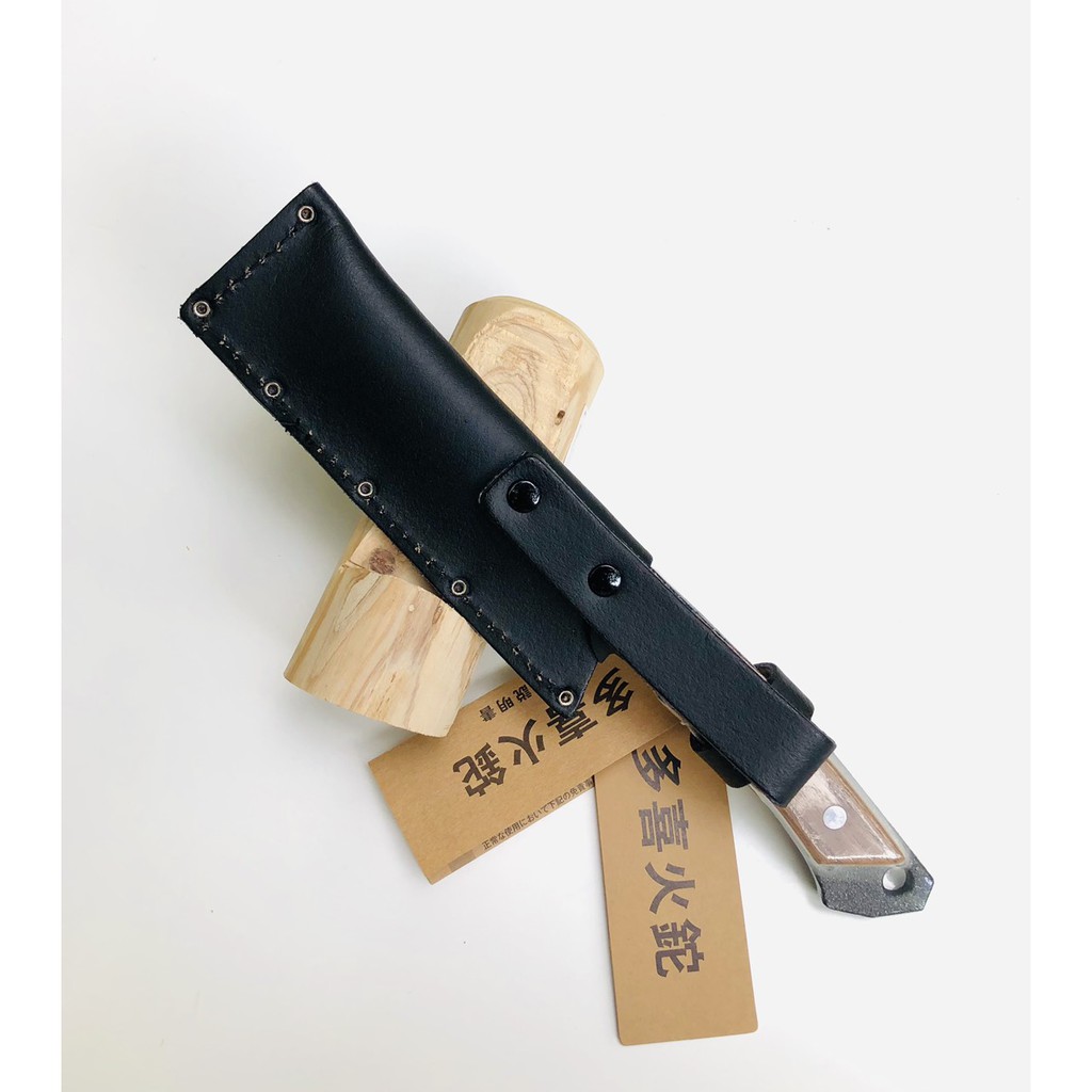 Dao Sinh Tồn Cắm Trại Dã Ngoại TAKIBI 110mm - Nhật Bản | Thép Sk Chống Gỉ | Đi Rừng | Bao Da Tiện Lợi & Nhỏ Gọn