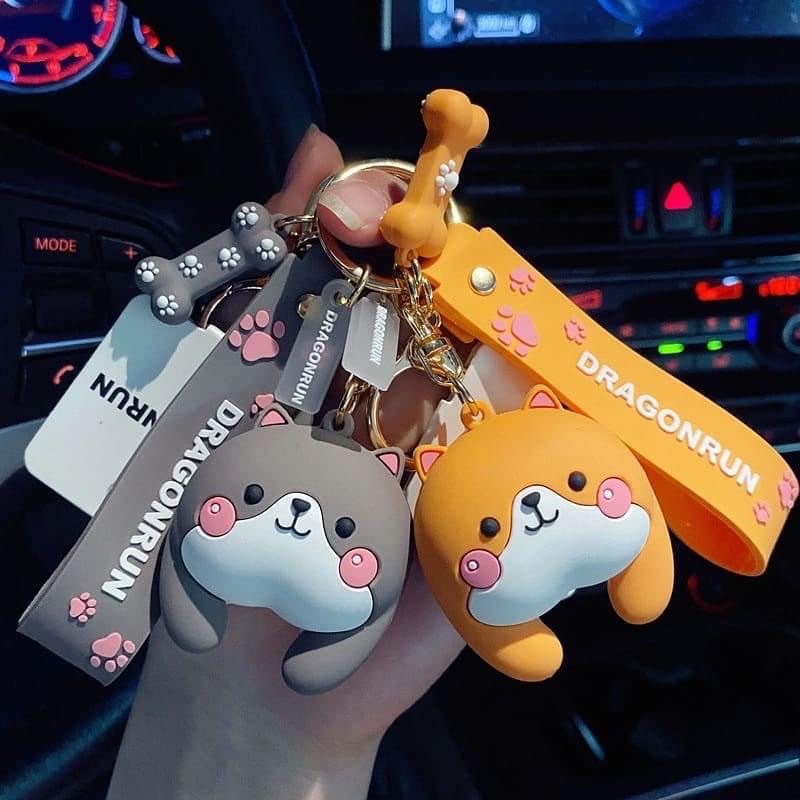 Móc Khoá Mông Chó Corgi Siêu Xinh