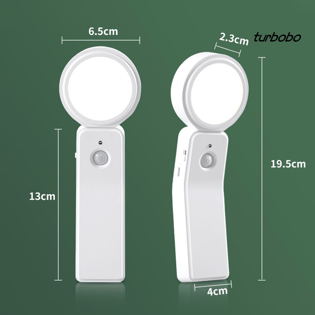 Turbobo Đèn Ngủ LED Cảm Biến Cơ Thể Xoay Được Đa Năng Cho Phòng Ngủ