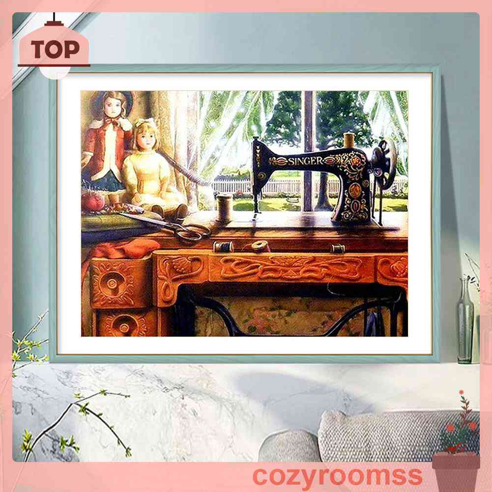 Bộ Tranh Thêu Chữ Thập Toàn Diện DIY Dùng Trang Trí Nhà Cửa