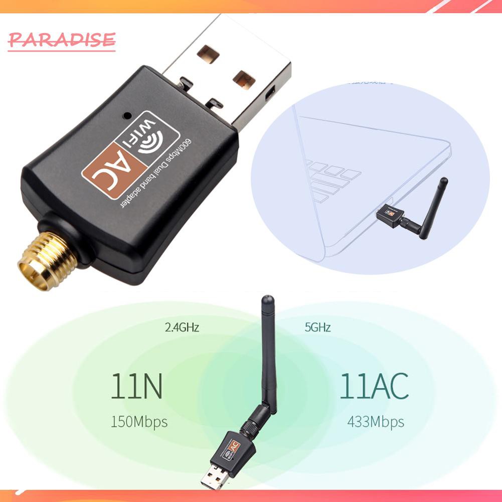 Usb Wifi 600mbps 5ghz 802.11ac | BigBuy360 - bigbuy360.vn