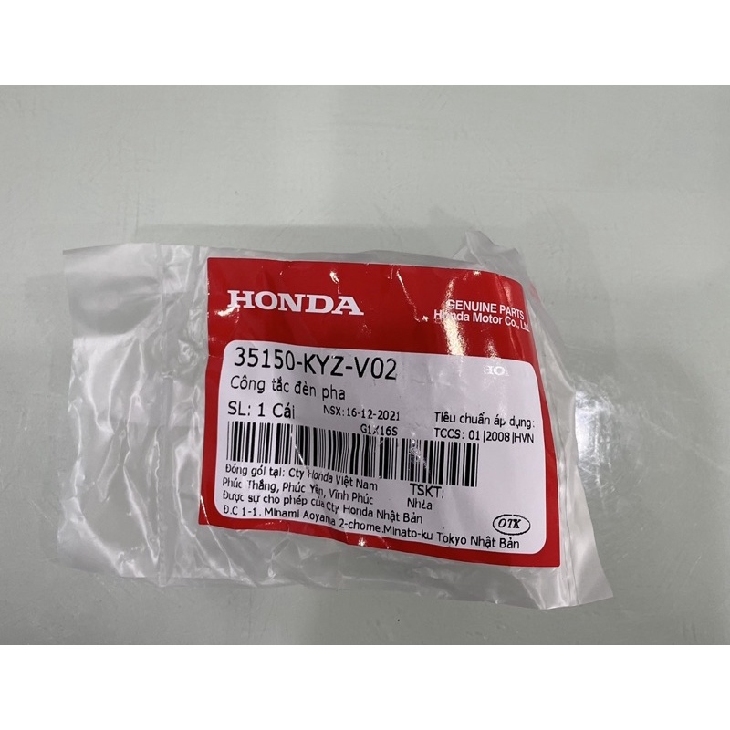 Công tắc đèn pha sh 125 .150 sh mode vision 110 air blade 125 lead 125 rsx 110 wave...