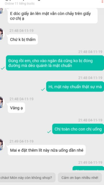 1 lít Mật ong chuẩn bao test đặc sánh chuẩn 100%