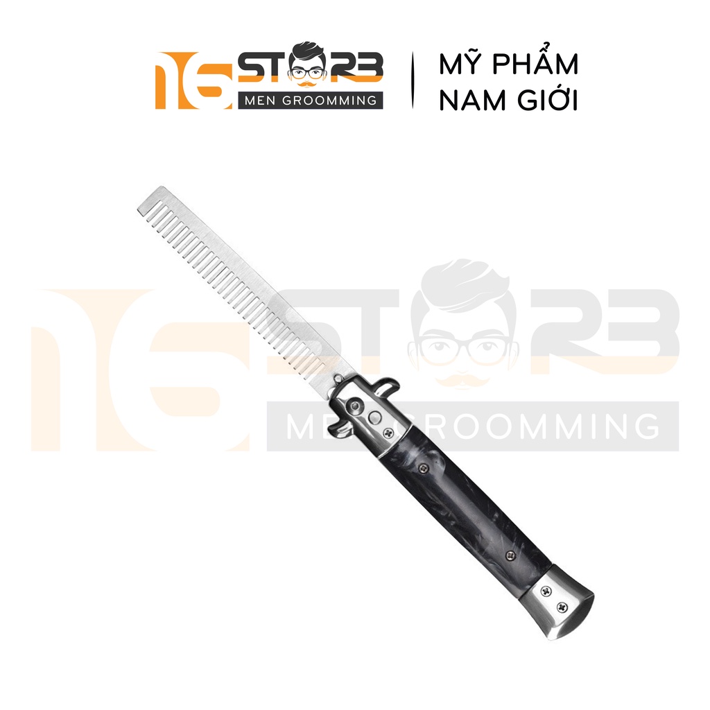 Lược Bấm Gấp Gọn Thép Không Gỉ SWITCHBLADE COMB