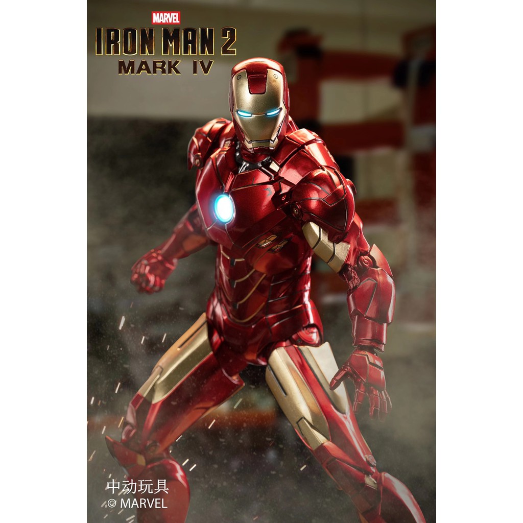 Mô hình ZD Toys Iron Man Mark II, Mark III Scale 1/10
